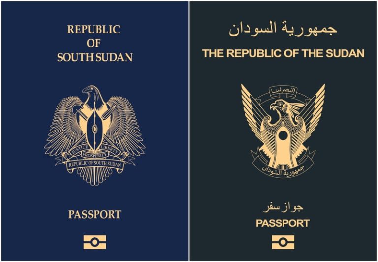 South Sudanese And Sudanese Passports Rank Low On Global Passport Index